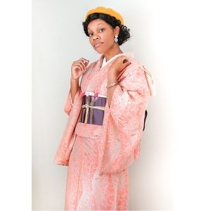Pink Lined Kimono